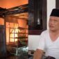 Kolase foto kebakaran gudang Diamond Berkah dan saat H. Oji menceritakan detik-detik kebakaran rumah yang disewanya untuk gudang, Sabtu 1 Agustus 2026 | Herdi/Media Prioritastv.com.