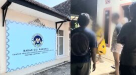 Kolase foto kantor KPPG Bandar Lampung (Lampung - Bengkulu) dan saat penggerebekan pada Selasa 28 Juli 2026 | ist/Media Prioritastv.com.