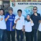 Foto bersama usai pembentukan pengurus baru Laskar Lampung di Pantai Muara Indah, Minggu 2 Agustus 2026 | Dok. Laskar Lampung Tanggamus.