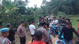 Polisi saat grebek balap liar yang meresahkan warga di Jalan Umum Pekon Banyumas, Kecamatan Banyumas, Kabupaten Pringsewu, Sabtu 1 Agustus 2026 sore | Dok. Humas Polres Pringsewu.