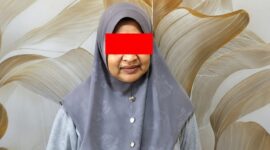 Tersangka IG (38) warga Desa Pesawaran, Kecamatan Kedondong, Kabupaten Pesawaran setelah ditangkap polisi, Selasa 28 Juli 2026 | Dok. Humas Polres Pesawaran.