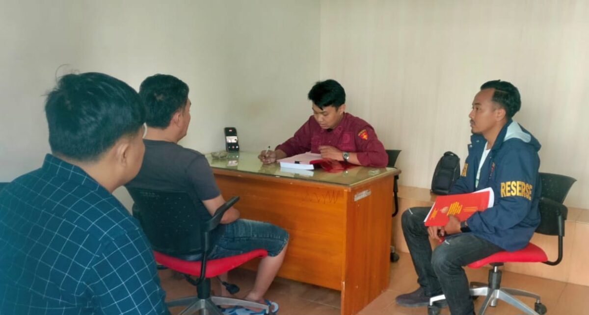 Tersangka HN saat dilimpahkan ke Jaksa Penuntut Umum (JPU) Kejaksaan Negeri Tanggamus, Rabu (5/8/2026) | Dok. Humas Polres Tanggamus.