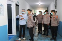 Kapolres Pringsewu, AKBP Dadi Perdana Putra saat meninjau Satuan Pelayanan Pemenuhan Gizi (SPPG) Polri di Kecamatan Ambarawa, Kamis 6 Agustus 2026 | Dok. Humas Polres Pringsewu.