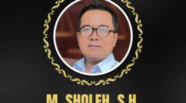 Flyer meninggalnya Cak Sholeh yang diterima kantor Media Prioritastv.com Jawa Timur, Jumat 7 Agustus 2026 |