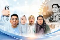 Kolase foto para Nakes yang menyampaikan permintaan maaf dan flyer meninggalnya Pasien BPJS Kesehatan Yusrizal | ist/Media Prioritastv.com.