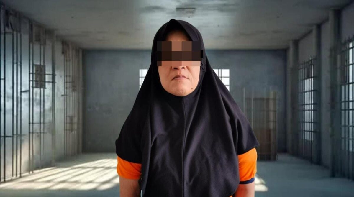 DPO RM (44), ibu rumah tangga, tersangka pengutil di toko kosmetik Pringsewu yang berhasil ditangkap polisi | Dok. Humas Polres Pringsewu.