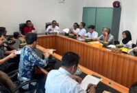 Ketua Komisi IV DPRD Pringsewu Hi. Agus Irwanto, S.E. saat menerima audensi PBSI dan Disdik Pringsewu, Rabu 5 Agustus 2026 | ist/Media Prioritastv.com.