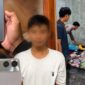 Kolase foto tersangka CA dan barang bukti yang diamankan serta saat polisi melakukan pemeriksaan TKP, Kamis 13 Juli 2026 | Dok. Polsek Ngaras.