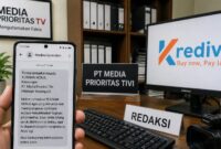 Ilustrasi penagihan diduga  kolektor Kredivo kepada sejumlah awak media Prioritastv.com, Sabtu 15 Agustus 2026 | Foto Ilustrasi.