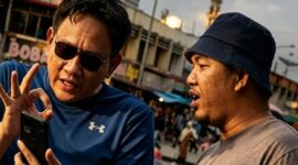 Abid Bisara (Kanan), Wartawan Pemerhati Lingkungan Kota Metro Lampung | ist/Media Prioritastv.com.