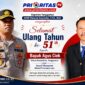 Flyer ucapan selamat ulang tahun kepada Wanhat Media Prioritastv.com Agus Ciek, Senin 17 Agustus 2026.