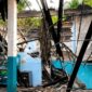 Kondisi bangunan SPPG Purwosari Kelumbayan Barat Tanggamus yang terbakar, Kamis 27 Agustus  2026 dinihari tadi | ist/Media Prioritastv.com.
