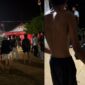 Foto yang terekam kamera saat situasi penggerebekan di Lampung Utara dengan salah satu korban yang ambruk terkena tembakan, belum diketahui siapa korban yang tergeletak, Selasa 25 Agustus 2026 | ist/Media Prioritastv.com.