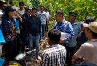 Kegiatany Pemeriksaan Setempat lahan yang memiliki mata air di wilayah Pekon Sukaraja, Kecamatan Gunung Alip, Kabupaten Tangamus, Provinsi Lampung, Senin 31 Agustus 2026 | ist/Media Prioritastv.com.