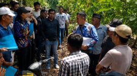 Kegiatany Pemeriksaan Setempat lahan yang memiliki mata air di wilayah Pekon Sukaraja, Kecamatan Gunung Alip, Kabupaten Tangamus, Provinsi Lampung, Senin 31 Agustus 2026 | ist/Media Prioritastv.com.