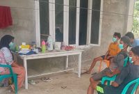 Posko darurat bidan desa di Pekon Martanda, Pematang Sawa, Tanggamus, Sabtu 5 September 2026 | Dok. Dinkes Tanggamus.