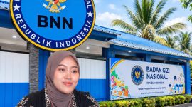  Kepala BNN Kabupaten Tanggamus Diani Indramaya melalui Tim Kehumasan dan Media Sosial, Ulfa Arum Kartika saat memberikan keterangan pers.