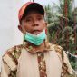 Liskhori, Tagana Wilayah Timur Tanggamus saat memberikan keterangan pers di depan jembatan yang diresmikan, Selasa 8 September 2026 | Herman/Media Prioritastv.com.