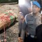 Kolase foto saat kardus mayat pertama kali ditemukan dan saat tersangka SDS digelandang polisi setelah ditangkap di Cikupa, Banten, Selaa 1 September 2026 | ist/Media Prioritastv.com.