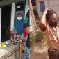 Kolase foto warga Karang Brak, Pematang Sawa, Tanggamus yang beraktifitas mengenakan masker termasuk para pelajar yang berangkat sekolah, Sabtu 5 September 2026 | Sungatno/Media Prioritastv.com.