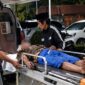 Korban Supardi saat dievakuasi usai ditabrak pemotor di Jalinbar Pekon Gisting Atas, Kecamatan Gisting, Kabupaten Tanggamus, Provinsi Lampung,Senin (31/8/2026) sekitar pukul 18.30 WIB | ist/Media Prioritastv.com.