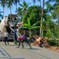 Jalan Beton Talang Padang Sumanda Tanggamus.