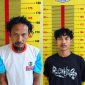 Empat tersangka yang ditangkap Satresnarkoba Polres Pringsewu.