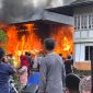 Kebakaran yang terjadi di Pekon Hujung, Kecamatan Belalau, Kabupaten Lampung Barat, Minggu 20 September 2026, sore | ist/Media Prioritastv.com.
