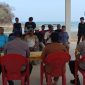 Sosialisasi hilangnya 5 Jurnalis 3 kru speedboat Arupadhatu 1 di TPI Limau, Tanggamus, Senin 21 September 2026 | Dok. Humas Polres Tanggamus.