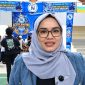 Ketua Yayasan Nusantara Alam Abadi, Firlinda saat memberikan keterangan pers usai berakhirnya NADI Lampung Cup 2026 di GOR Kota Agung, Tanggamus, Selasa 22 September 2026 | Herdi/Media Prioritastv.com.