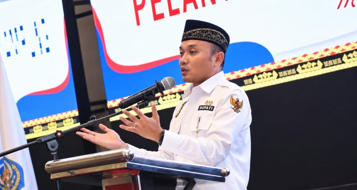 Kepala Pekon Gunung Tiga M. Hijrah Syah Putra.