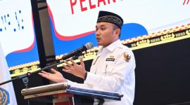 Kepala Pekon Gunung Tiga M. Hijrah Syah Putra.