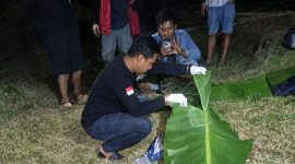 Jasad korban berada di lokasi sebelum dievakuasi polisi RS Bhayangkara, Jumat 25 September 2026 dinihari | ist/Media Prioritastv.com.