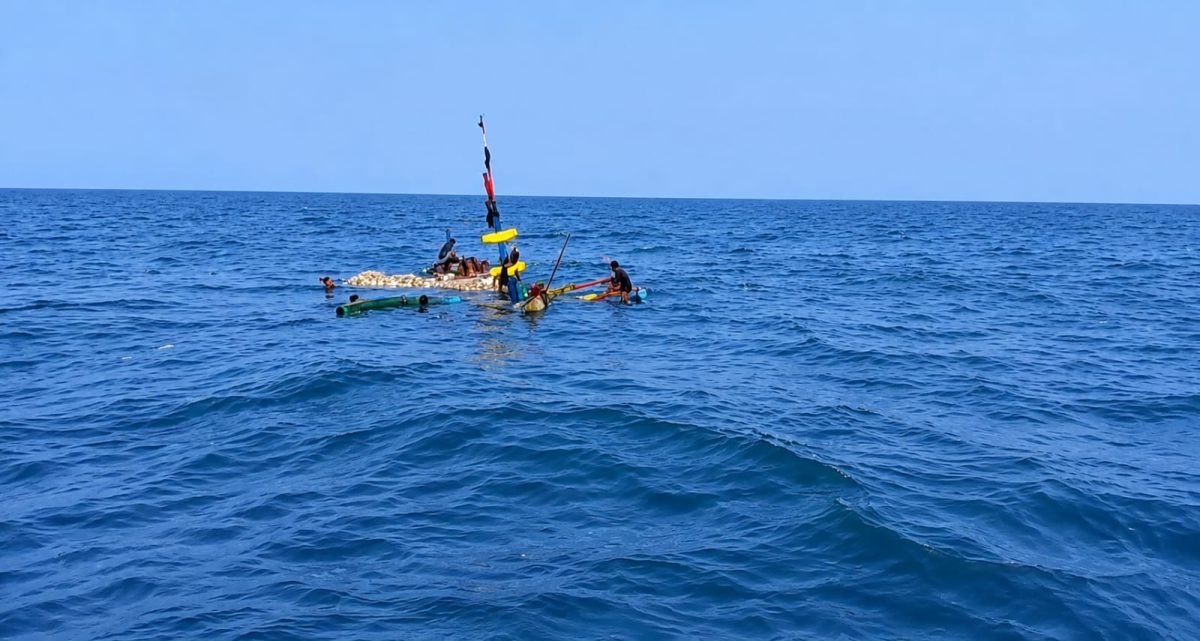 Perahu Nelayan KM Siliwangi yang terguling di Perairan Teluk Semaka, Tanggamus, Senin 28 September 2026 | ist/Media Prioritastv.com.