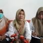 KUPT Puskesmas Kota Agung, Tanggamus, Maritha saat memeberikan keterangan pers, Rabu 9 September 2026 | Herdi/Media Prioritastv.com.