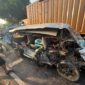 Kendaraan yang mengalami tabrakan di Pesisir Barat, Lampung, Rabu 2 September 2026 | Dok. Polres Peisisir Barat.