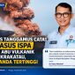 Data ISPA Abu Vulkanik Tanggamus hingga Minggu 6 September 2026.