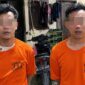 Kedua tersangka yang ditangkap usai terlacak GPS dengan background rumah kost serta sepeda motor hasil kejahatannya, Selasa 1 September 2026 | ist/Media Prioritastv.com.