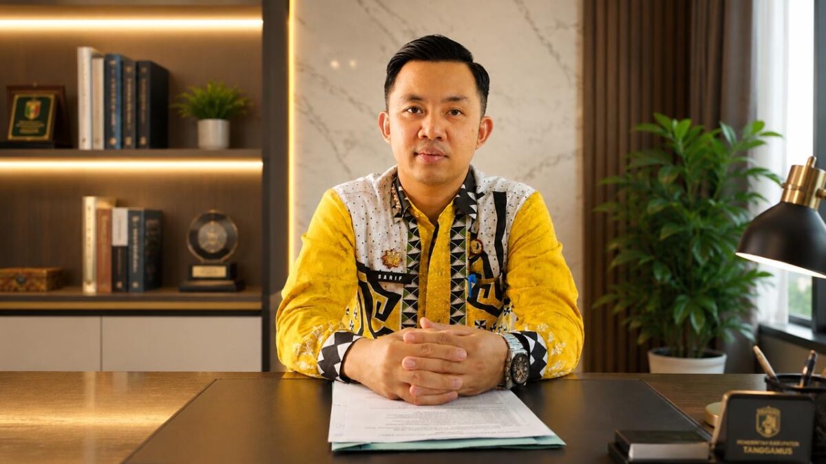 Camat Kota Agung Barat Sarif Hidayat Bangsawan, S.STP., M.Si.