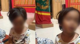 Bocah yang disebut tersesat di Kota Agung, Tanggamus dan saat ini telah kembali kepada keluarganya, Kamis 1 Oktober 2026 | ist/Media Prioritastv.com.
