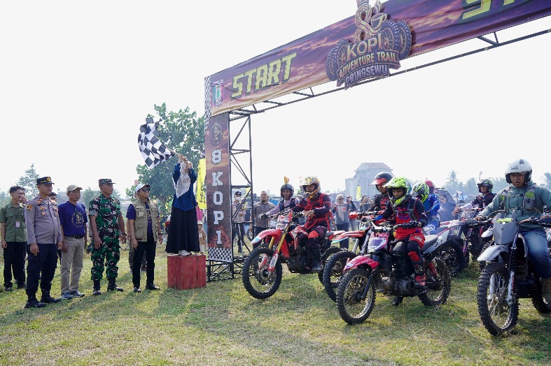 Pelepasan 8 Kopi Trail Pringsewu Lampung, Minggu 4 Oktober 2026.
