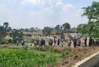 Lokasi tenggelamnya ketiga korban di Bendungan Widara Payung, Podomoro, Pringsewu, Senin 5 Oktober 2026 | ist/Media Prioritastv.com.