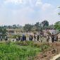 Lokasi tenggelamnya ketiga korban di Bendungan Widara Payung, Podomoro, Pringsewu, Senin 5 Oktober 2026 | ist/Media Prioritastv.com.