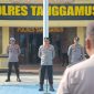 Apel Perdana Kapolres Tanggamus AKBP AH Hudi Arif.