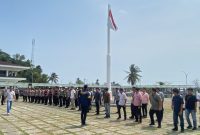 Pengamanan Deklarasi Damai Pilperatin Pesisir Barar 2026.
