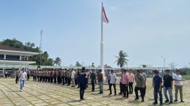 Pengamanan Deklarasi Damai Pilperatin Pesisir Barar 2026.