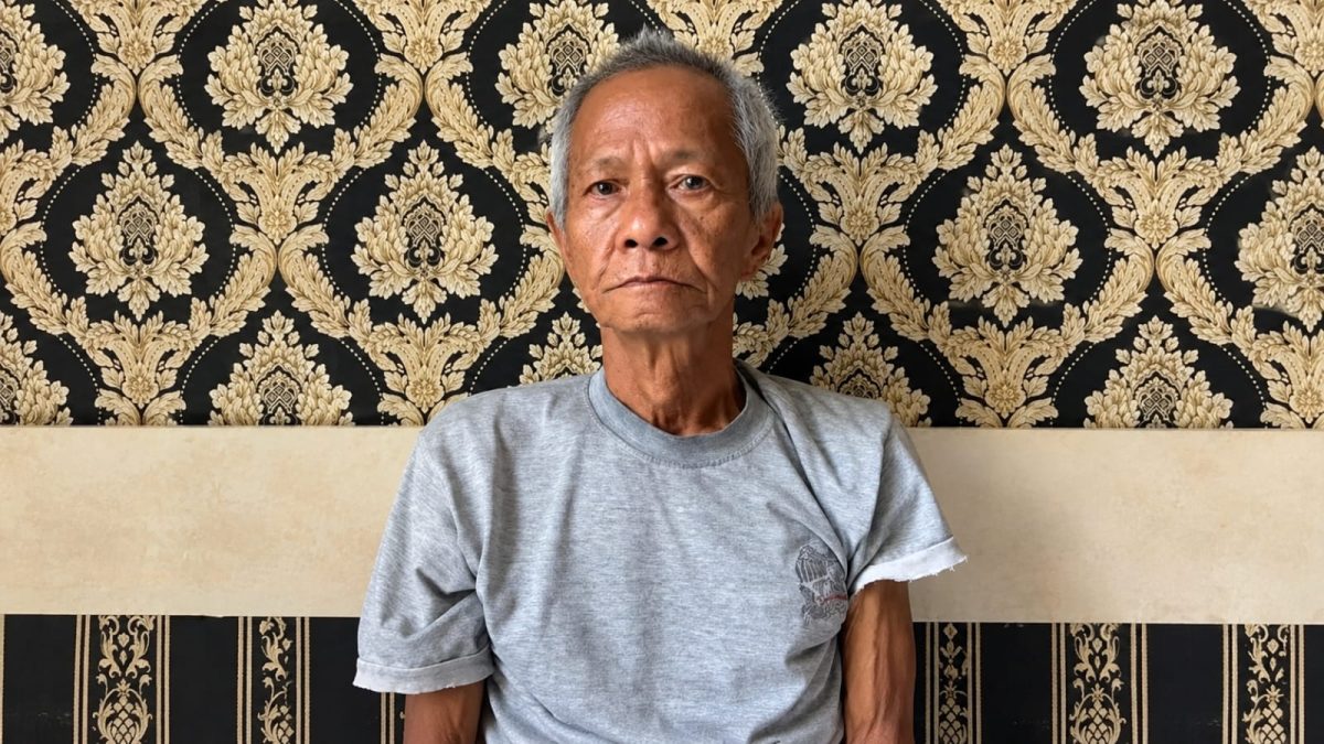 Husni Tamrin (63) warga Pekon Sukaraja, Kecamatan Way Tenong, Kabupaten Lampung Barat setelah diaman polisi, Rabu 7 Oktober 2026 | Dok. Polres Pesisir Barat.