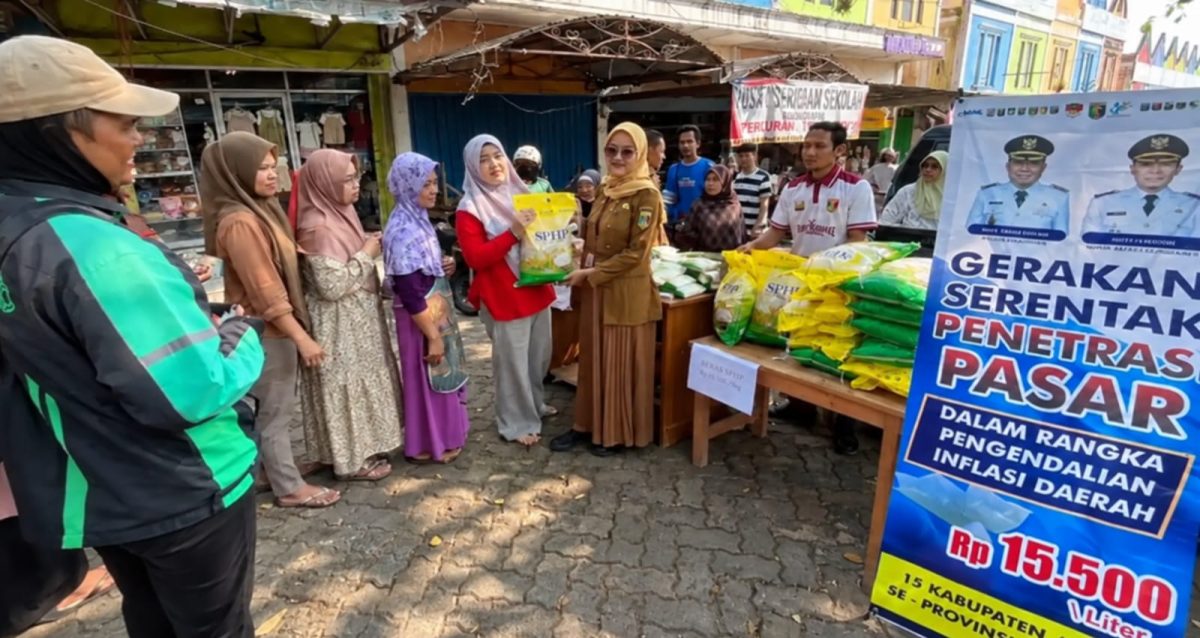 Gerakan Pasar Murah Pemkab Tanggamus di Kecamatan Gisting, Rabu 7 Oktober 2026.