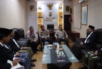 Kapolres Tanggamus AKBP AH Hudi Arif Terima Kunjungan Kemenhaj