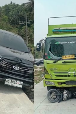Usai Tabrak 4 Kendaraan dan Tewaskan Dua Pelajar di Pringsewu, Sopir Truk Fuso Diduga Melarikan Diri